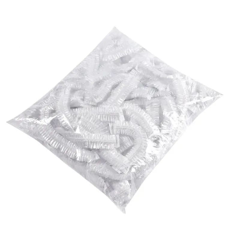 100Pcs Disposable Plastic Bag Food Cover Wrap Elastic Food Bag